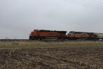 BNSF 6950 UP 7504